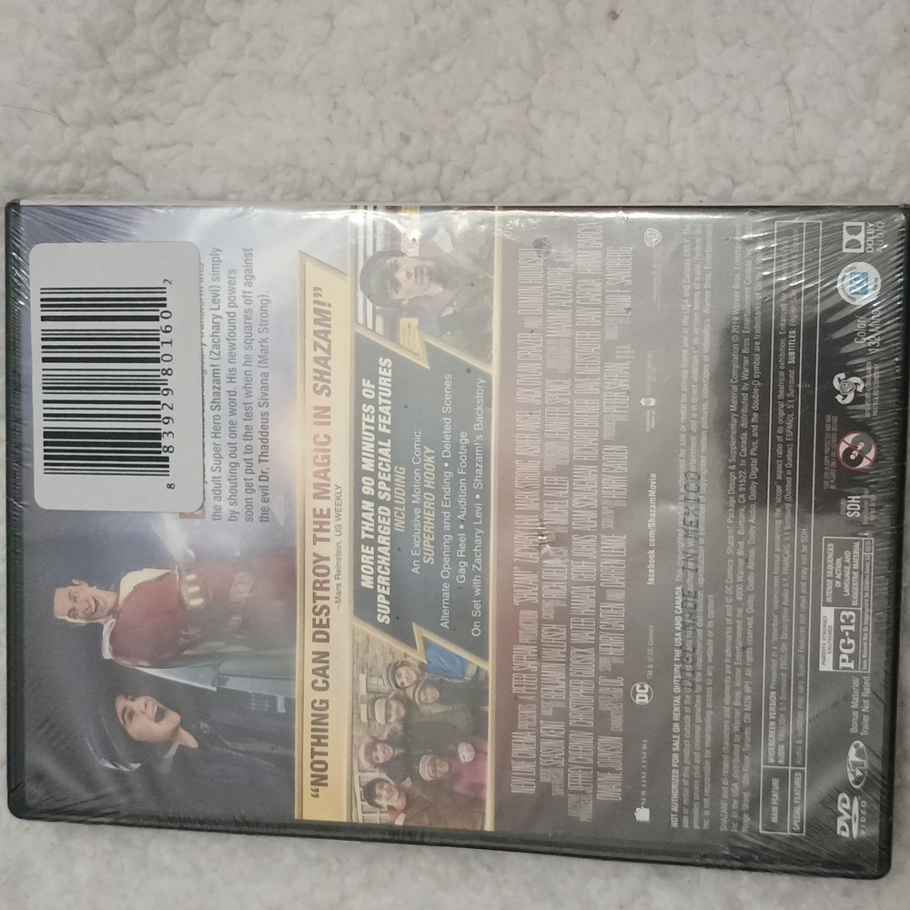 10 For $10  Shazam! DVD - Picture 2 of 2